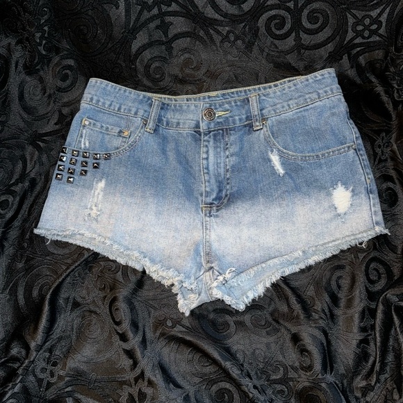 Urban Renewal Pants - urban renewal denim studded damn shorts